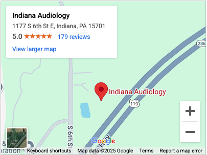 A screenshot of a map of Indiana office